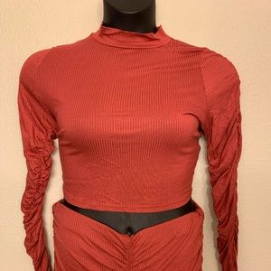 Fashion Nova: “Nothing Like It Ruched Set”